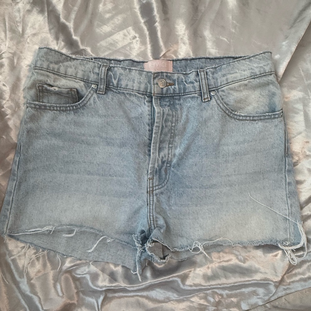 REVICE Women's Light Blue Jean Shorts